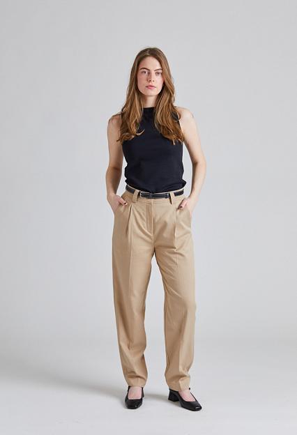 Julie Josephine Classic Twill Chino Beige 