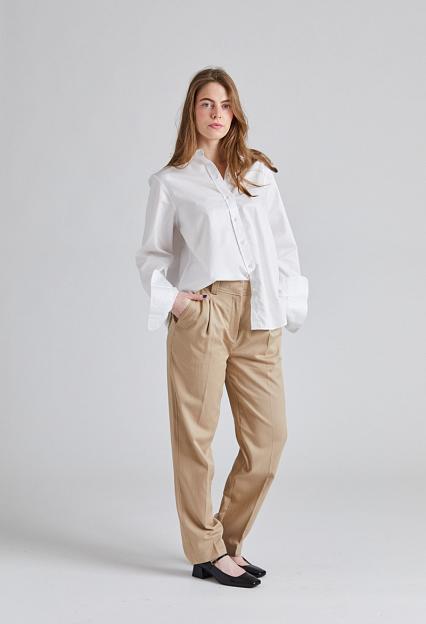 Julie Josephine Classic Twill Chino Beige 