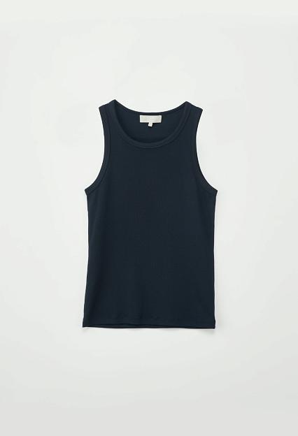 Julie Josephine Ella Rib Top Black