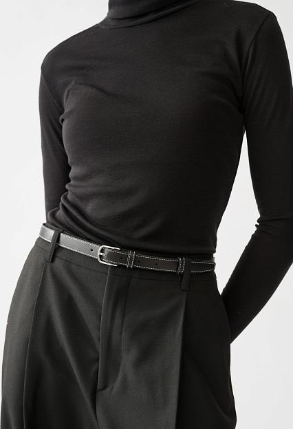 Julie Josephine Slim Leather Belt