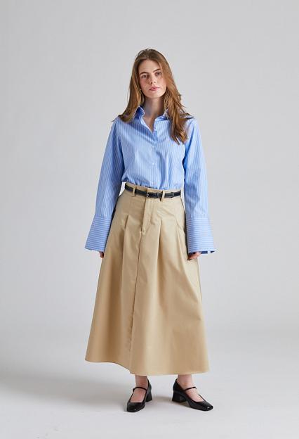 Julie Josephine Signature Shirt Blue Stripe 