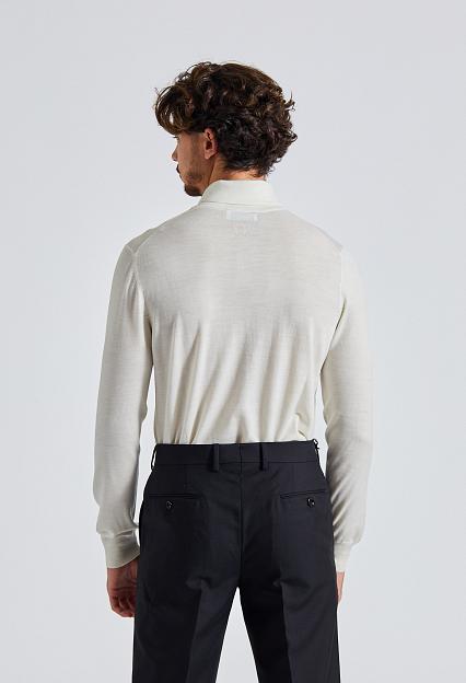 LARDINI Man Knit Sweater White