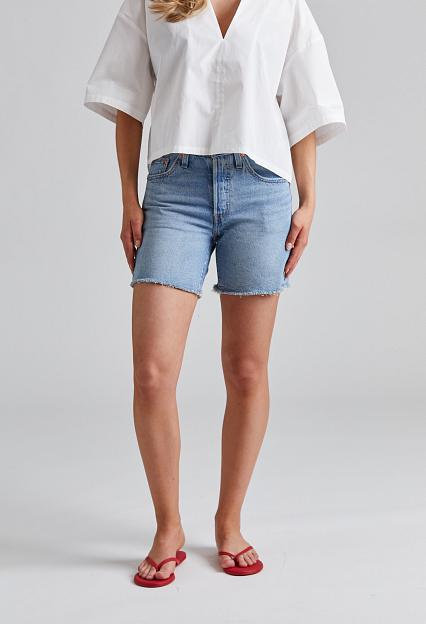 Levi's 501 Mid Thigh Short Fun Flare Lightweight
