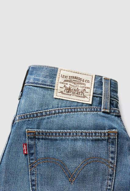 Levi's High Baggy Short Stop Flaxing Short