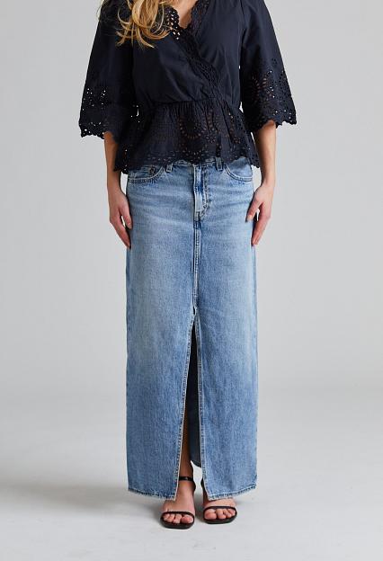 Levis Ankle Column Skirt Please Hold 