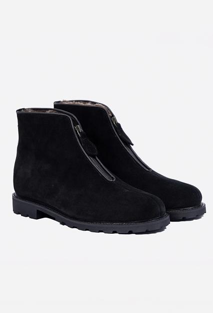 LUDWIG REITER Apres Ski Suede Black