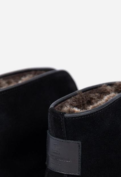 LUDWIG REITER Apres Ski Suede Black