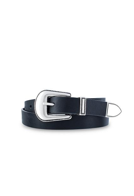 Molebo Western Belt Black