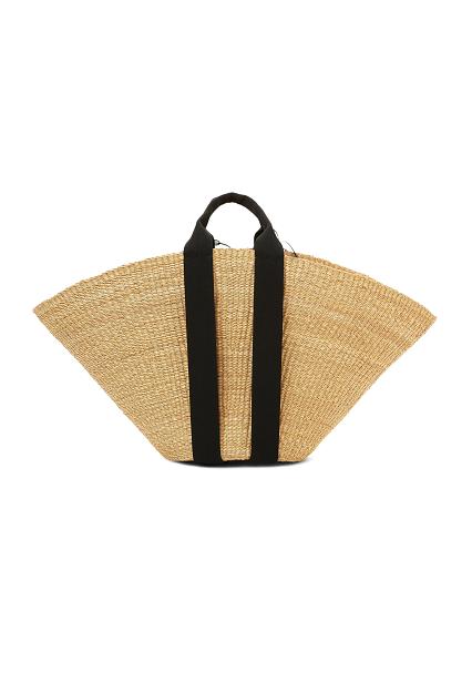 MUUN Maxi Sophie Black Handle Black Pouch