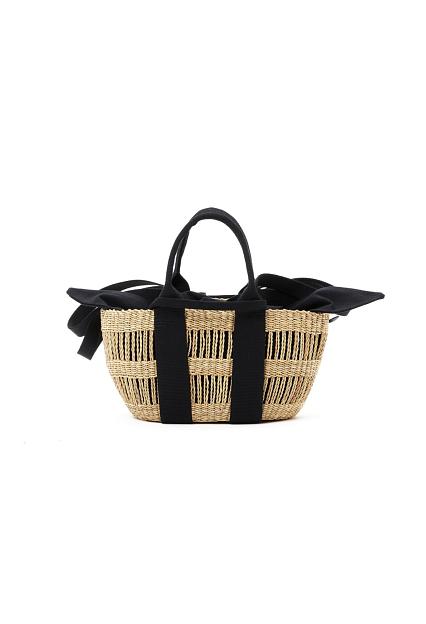 MUUN Mini George Net Black Handle Black Pouch