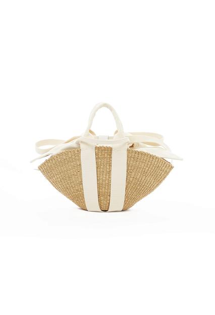 MUUN Mini Sophie Ecru Handle Ecru Pouch