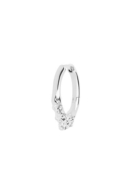 Maria Black Miro 12 Huggie Silver HP