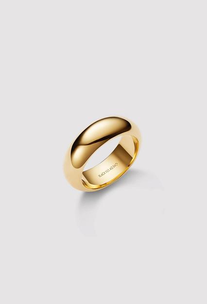 Maria Black Omotesando Chunky Ring Gold