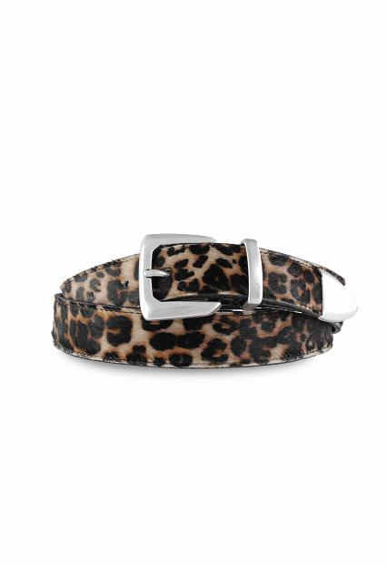 Molebo Ponyhair Belt Leo