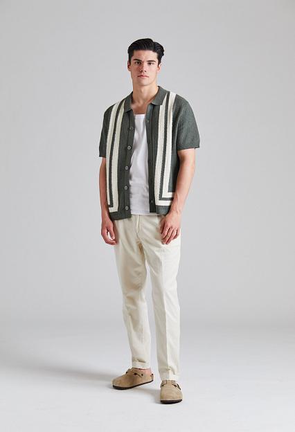 NN07 Ares Knit Croc Green
