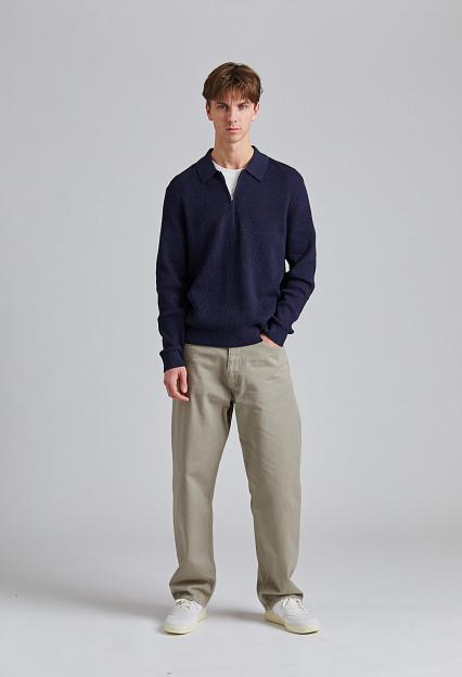 NN07 Hansie LS Navy Melange