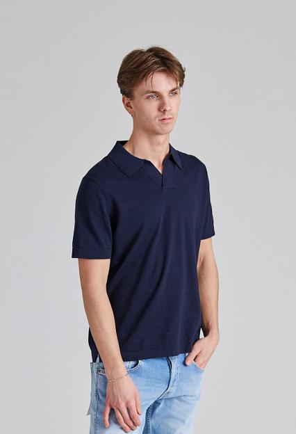 NN07 Ryan Polo Navy Blue