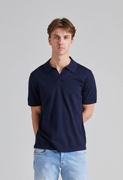 NN07 Ryan Polo Navy Blue