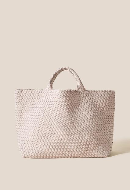 Naghedi St Barths Large Tote Shell Pink