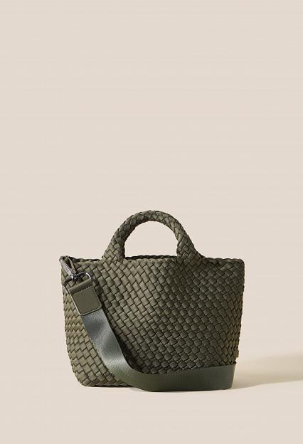 Naghedi St Barths Mini Tote Olive