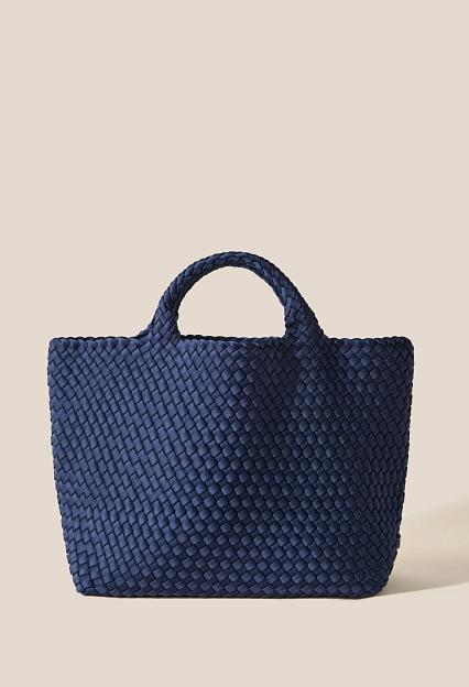 Naghedi St Barths Medium Tote Ink Blue