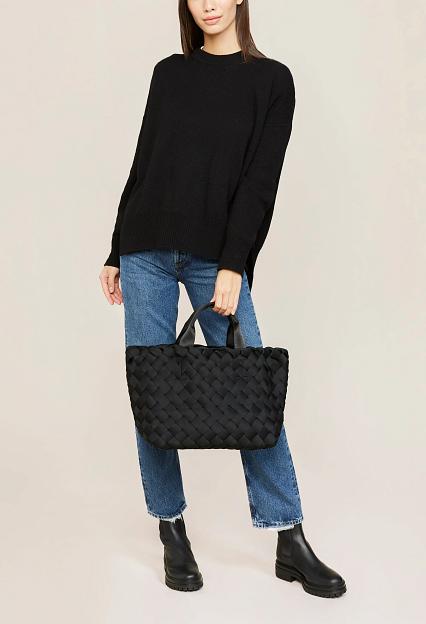 Naghedi Tangier Medium Tote Onyx