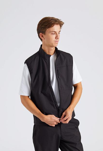 Norse Projects Birkholm Solotex Twill Vest Black