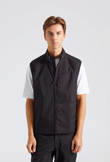 Norse Projects Birkholm Solotex Twill Vest Black