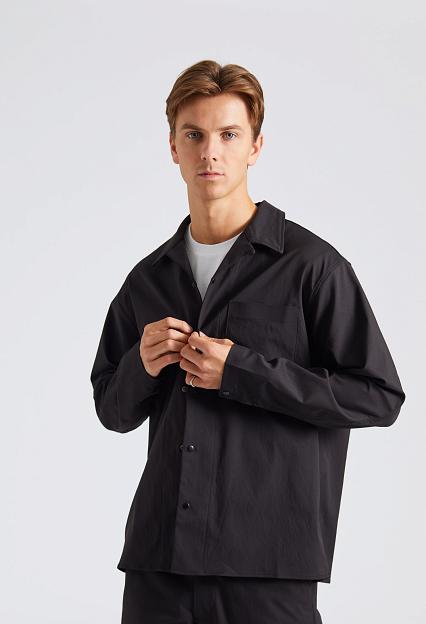 Norse Projects Carsten Solotex Twill Shirt LS Black