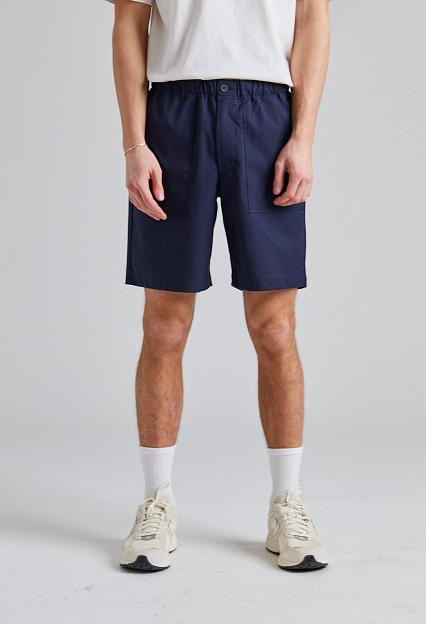 Norse Projects Ezra Fatigue Solotex Twill Shorts Dk Navy