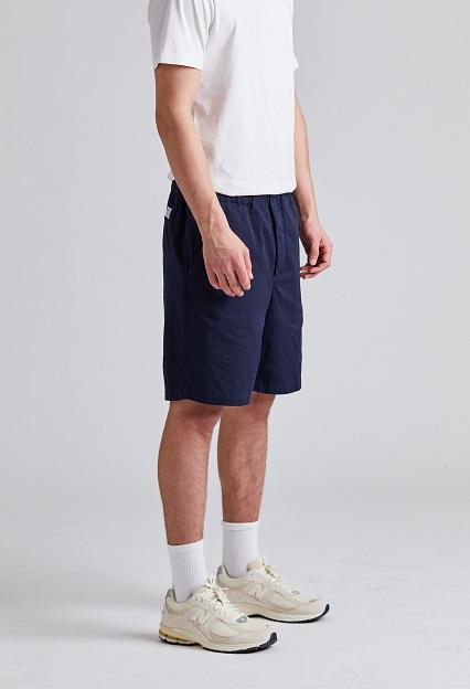 Norse Projects Ezra Relaxed Organic Stretch Twill Shorts Dk Navy
