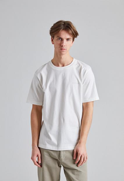 Norse Projects Johannes Organic Norse Logo Print T-Shirt White