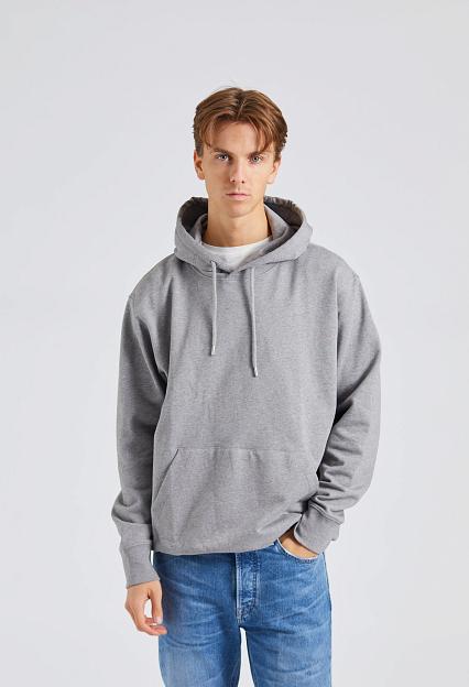 Norse Standard Hoodie Grey Melange