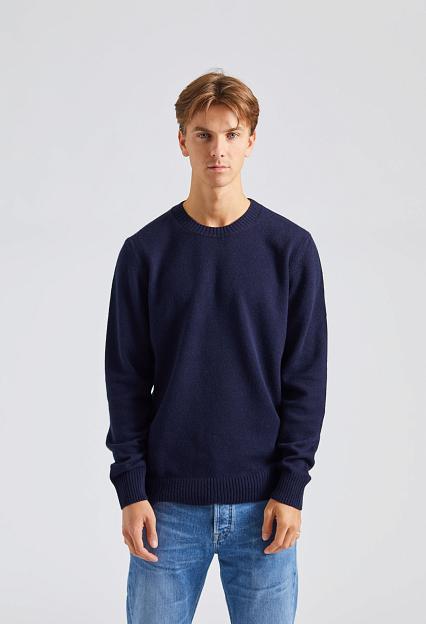 Norse Projects Norse Standard Merino Lambswool Sweater Dark Navy