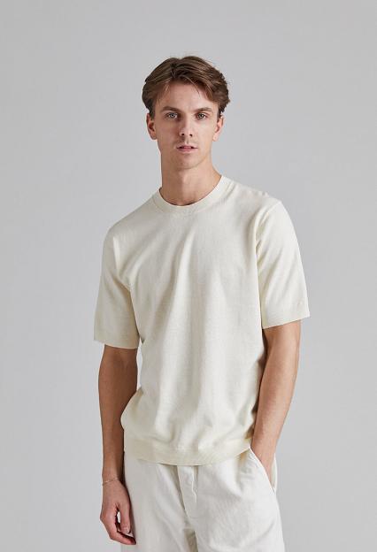 Norse Projects Rhys Cotton Linen T-Shirt Kit White