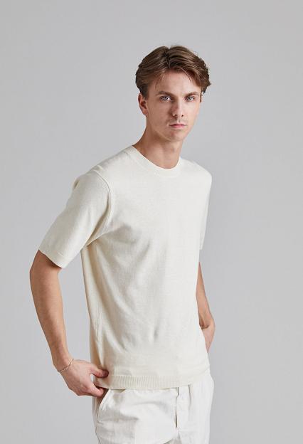 Norse Projects Rhys Cotton Linen T-Shirt Kit White