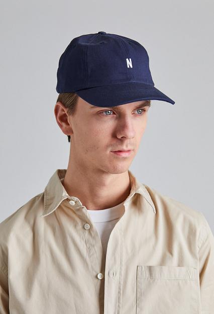 Norse Projects Twill Sports Cap Dark Navy