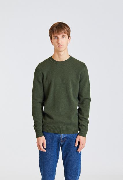 Norse Projects Sigfred Merino Lambswool Sweater Army Green