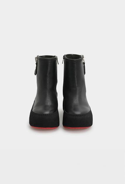 Nude of Scandinavia Winter VV Black, Red Sole