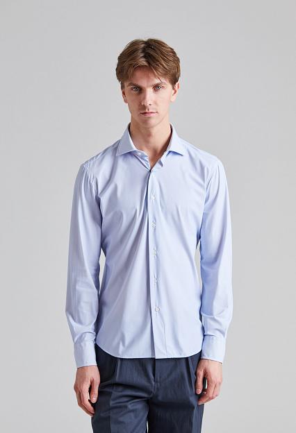 Onesto Jersey Shirt Lt. Blue Print