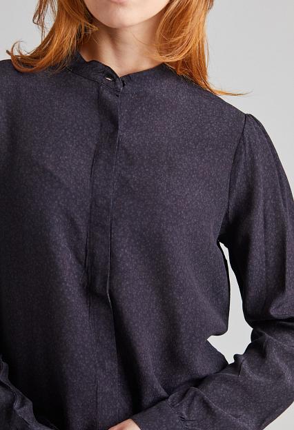 Once Untold Elisa Shirt Printed Plum