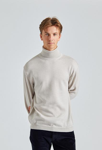 Onesto Merino Rollneck Beige