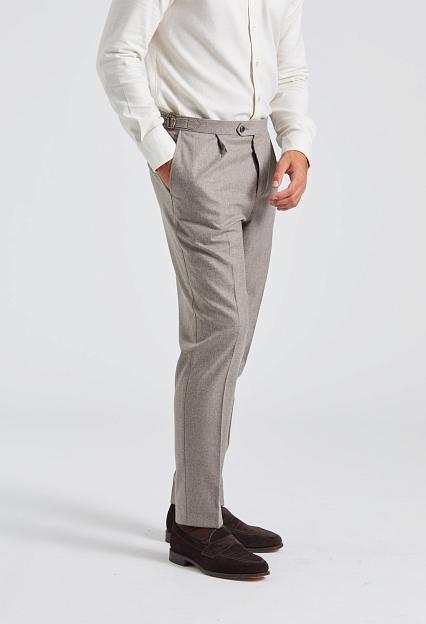 Onesto Prato Flanell Pant Beige