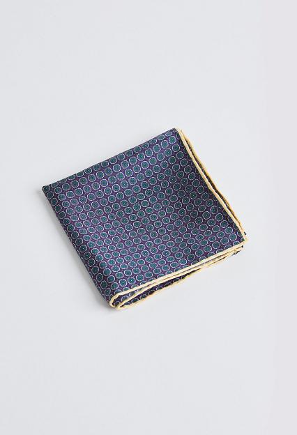 Onesto Silk Bandana Navy/Creme