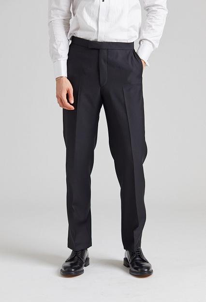 Oscar Jacobson Del Tuxedo Trousers Black