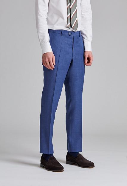 Oscar Jacobson Dandy Trousers Blueberry Blue