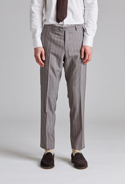 Oscar Jacobson Dandy Trousers Suede Brown
