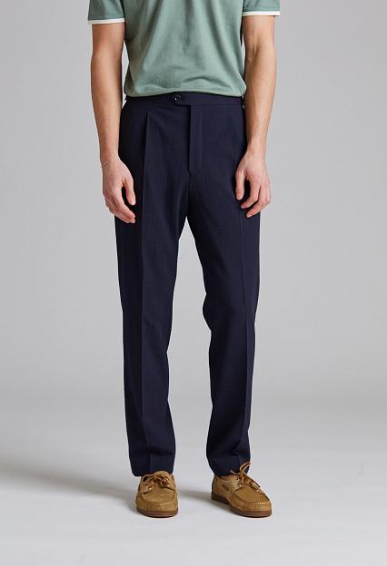 Oscar Jacobson Delon Side Adjuster Evo Trousers Night Blue