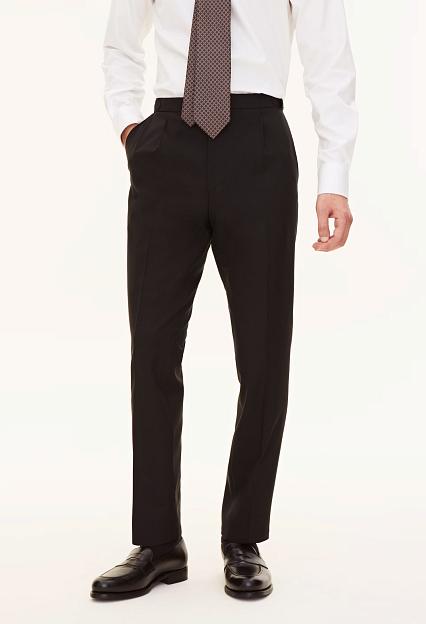 Oscar Jacobson Delon Side Adjuster Evo Trouser Black