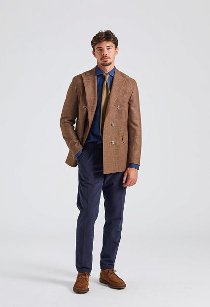 Oscar Jacobson Farris Blazer Barque Brown